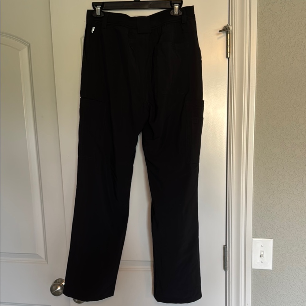 Black Cargo Scrubs